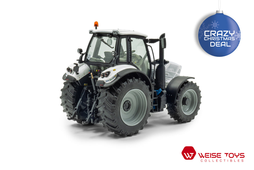 Witte Lamborghini Spark 165 RCShift miniatuur tractor in schaal 1:32 van het merk Weise Toys