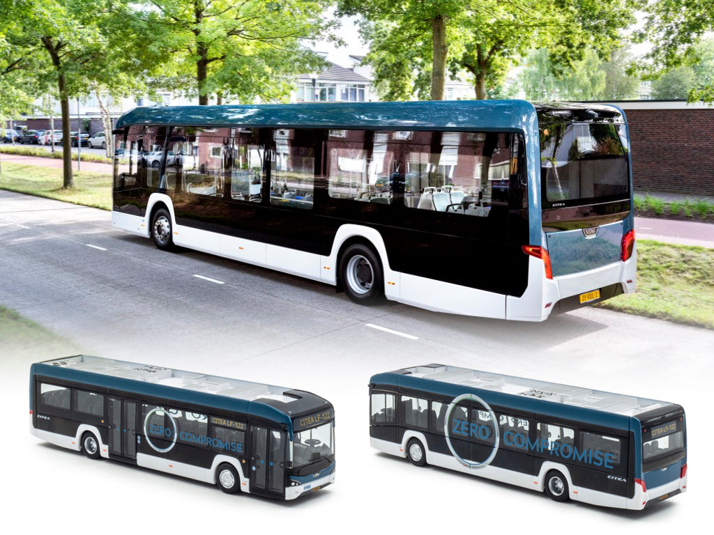 Holland Oto ontwikkelt miniatuur model van de nieuwe generatie Citea van VDL Bus & Coach.