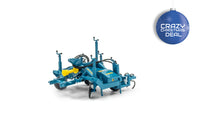 een blauwe Imants Asparagus IRF III miniatuur Asperge-krachtfrees in schaal 1:32 van het merk Universal Hobbies