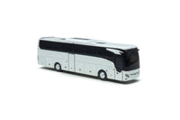 Miniatuurbus van de Mercedes-Benz Tourismo in schaal 1:87 in een basis witte uitvoering van het mer Holland Oto Products